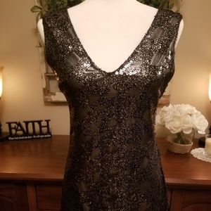 Express sequin party dress